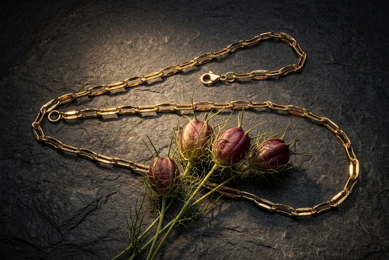Gold-Collier 18k Gelbgold mit diamantierten Langstab-Gliedern – Juwelier Laner